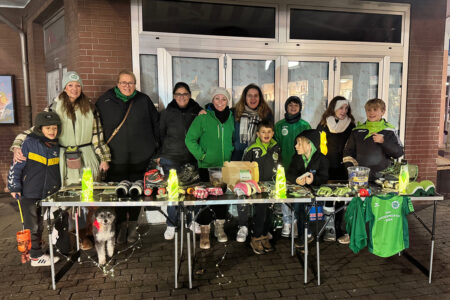 Erfolgreicher Martinsstand des RSC Cronenberg im Cronenberger Dorf